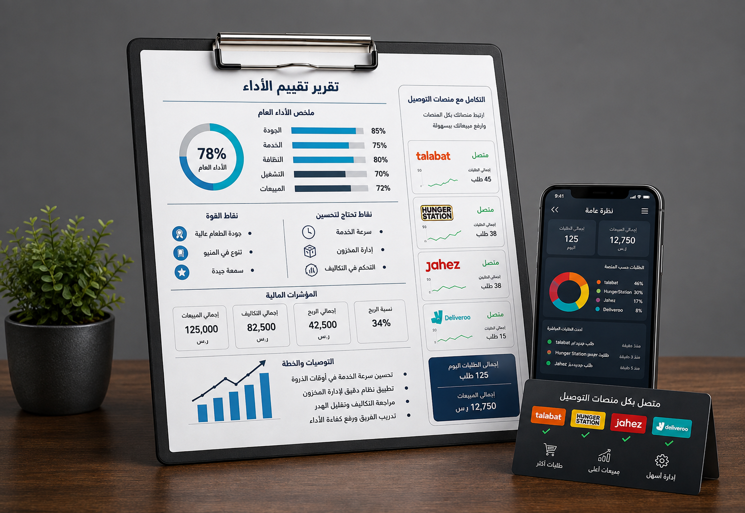 التكامل مع منصات التوصيل