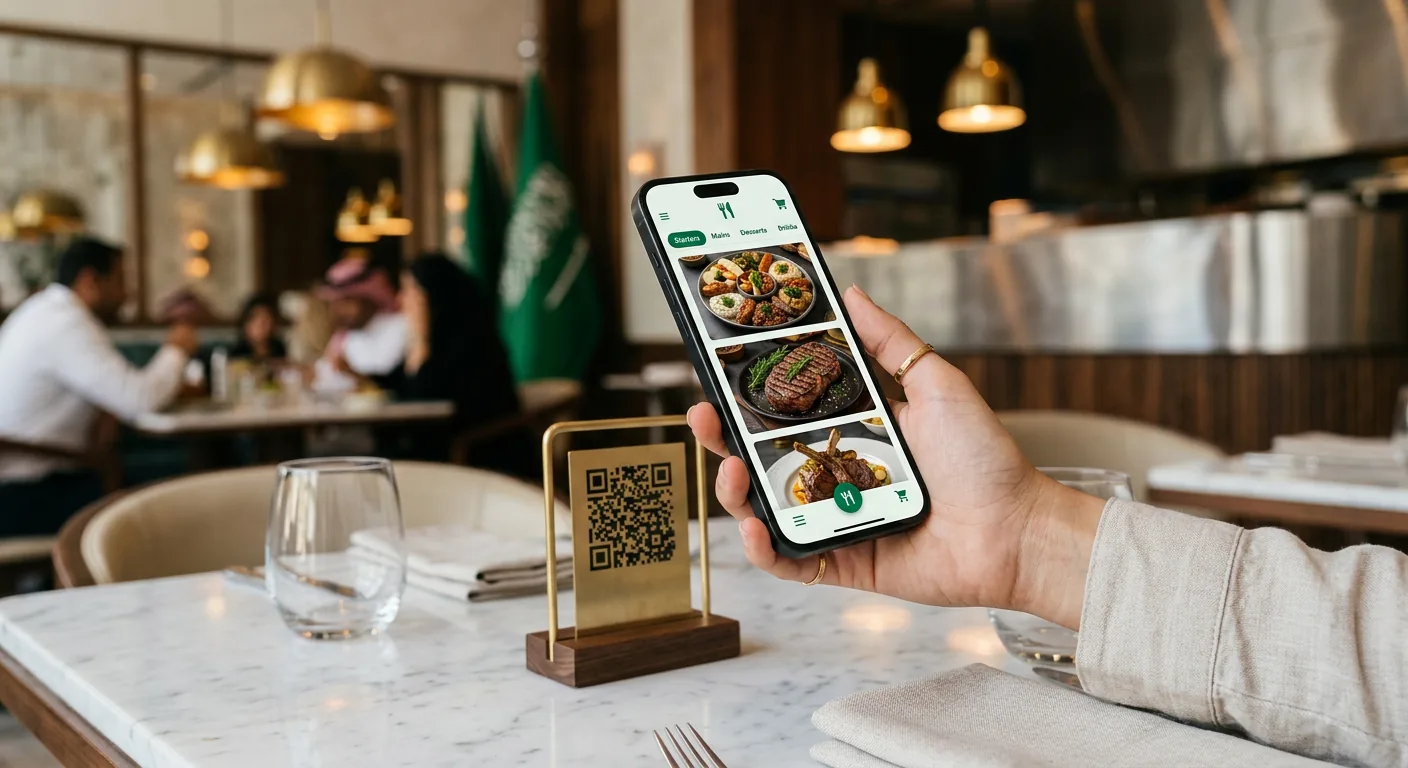 المنيو الرقمي التفاعلي (QR)