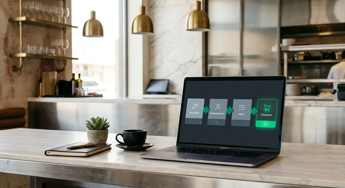 قمعات المبيعات وصفحات الهبوط